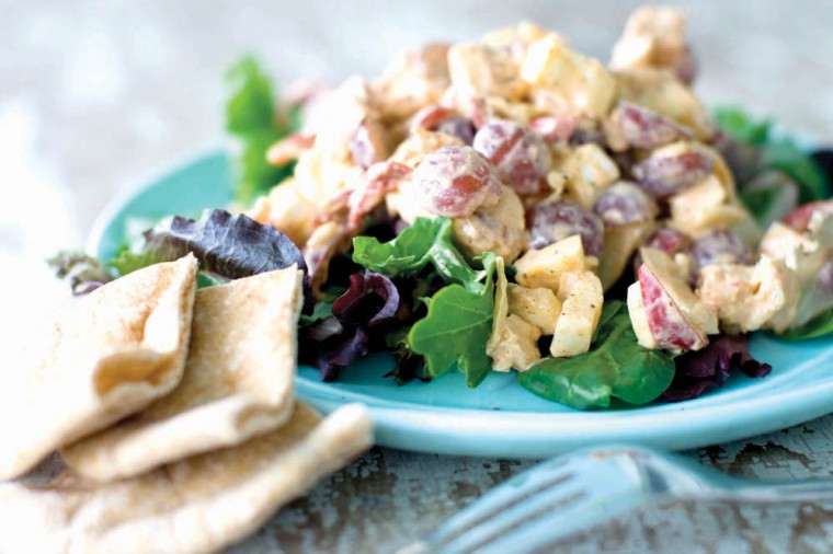 Tangy grilled chicken salad